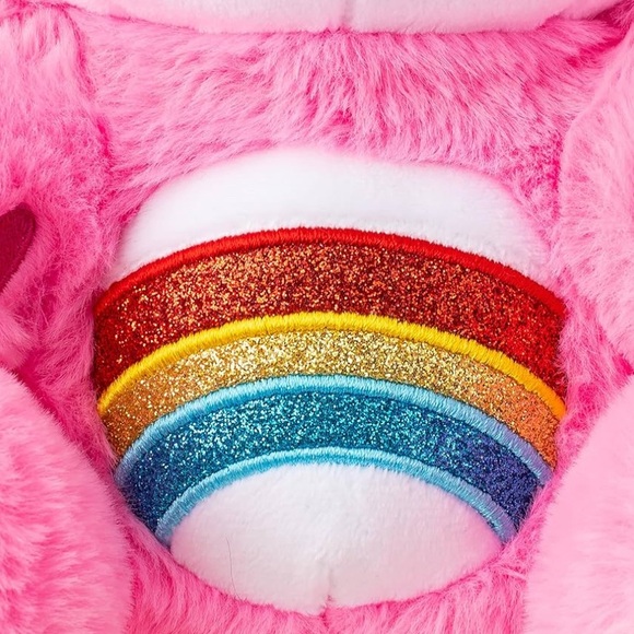 Care Bears Hello Kitty Loves Cheer Bear 10" Collectible Plush 2-Pack - Picture 5 of 5